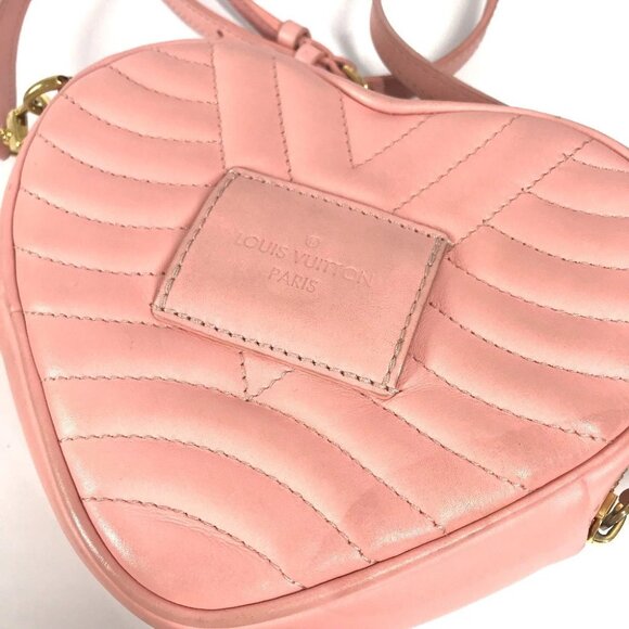 LOUIS VUITTON M53769 New Wave Heart LV logo 2WAY Clutch Pochette Shoulder Bag - Picture 9 of 15